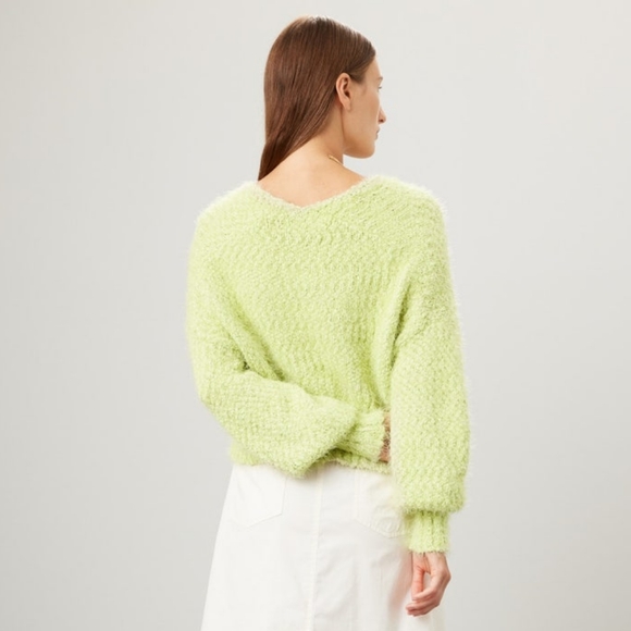 Louna Green Cardigan - Picture 2 of 6